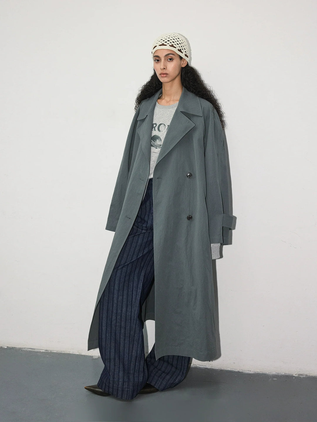 Rosemary Blue Trench