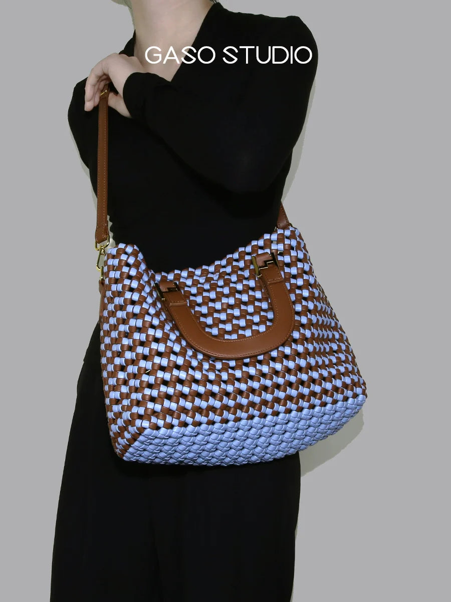 Woven Executive Tote