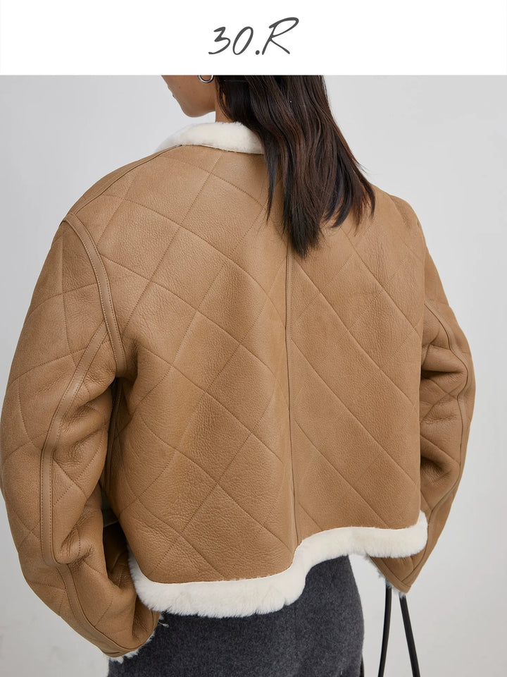 Natural Sheepskin Jacket