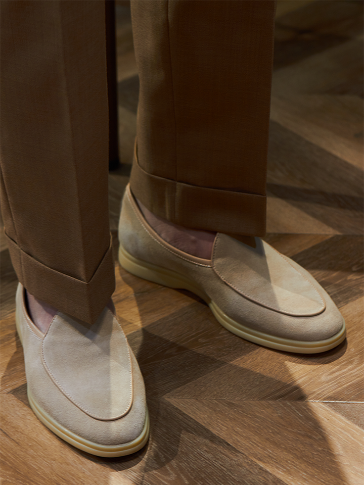 Yizhi Deerskin Loafers