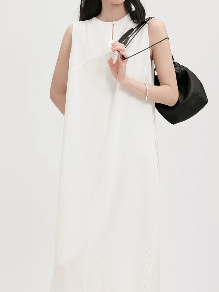 Acetate Midi Dress