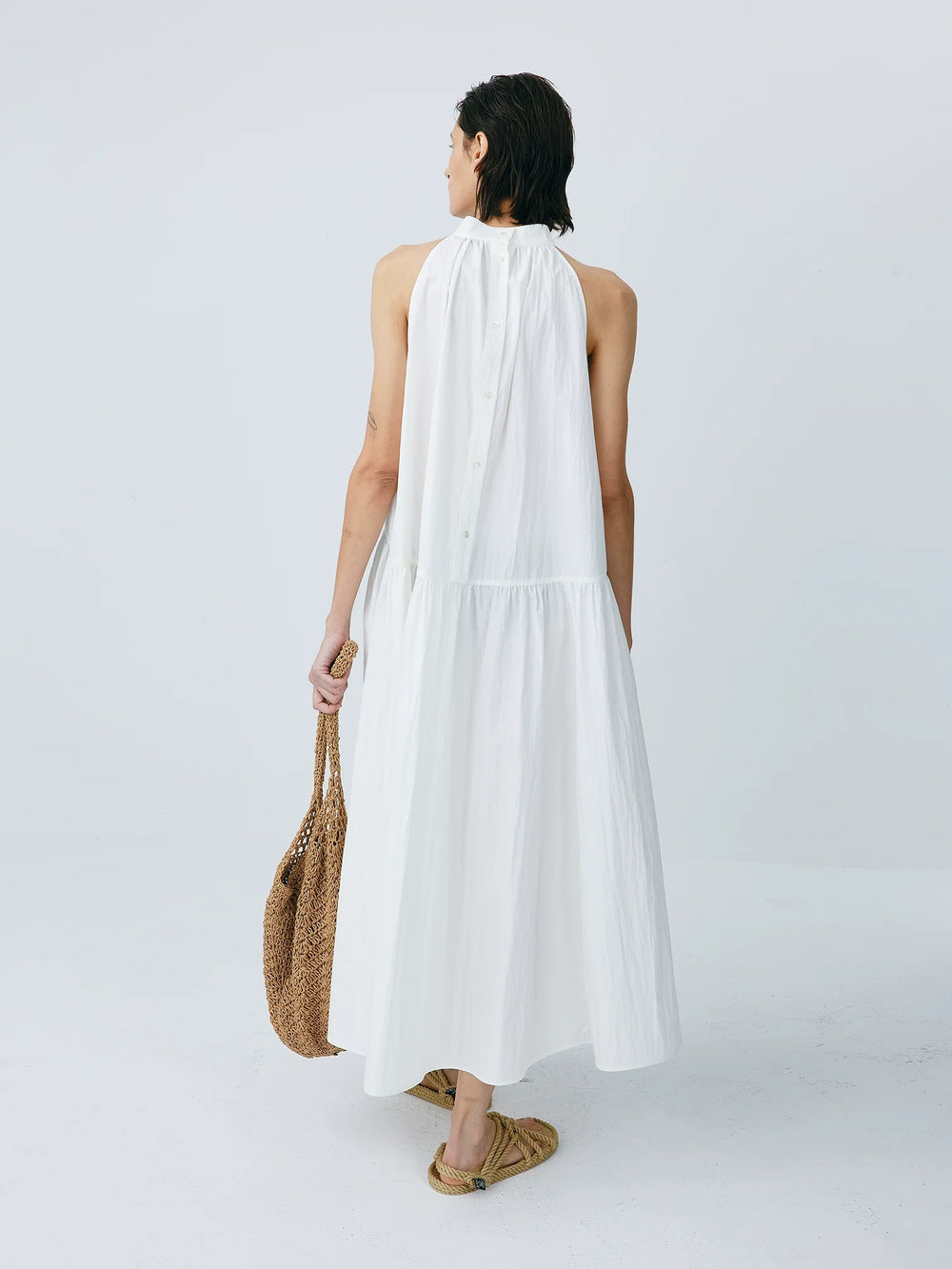 Halter A-Line Dress