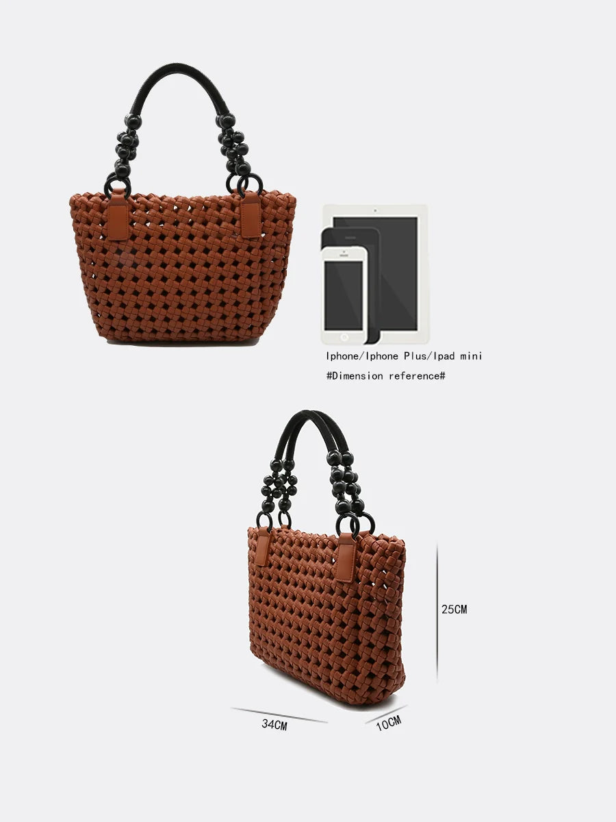 Sable Woven Tote