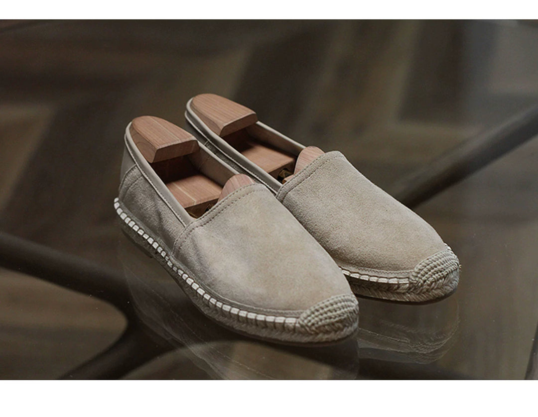 Yizhi Suede Fisherman Loafers