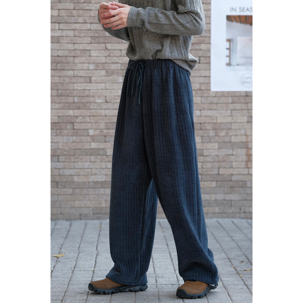 Chenille Drawstring Pants