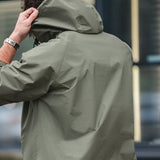 Retro Bad Weather Windbreaker Madden Tooling Hooded Jacket for Men