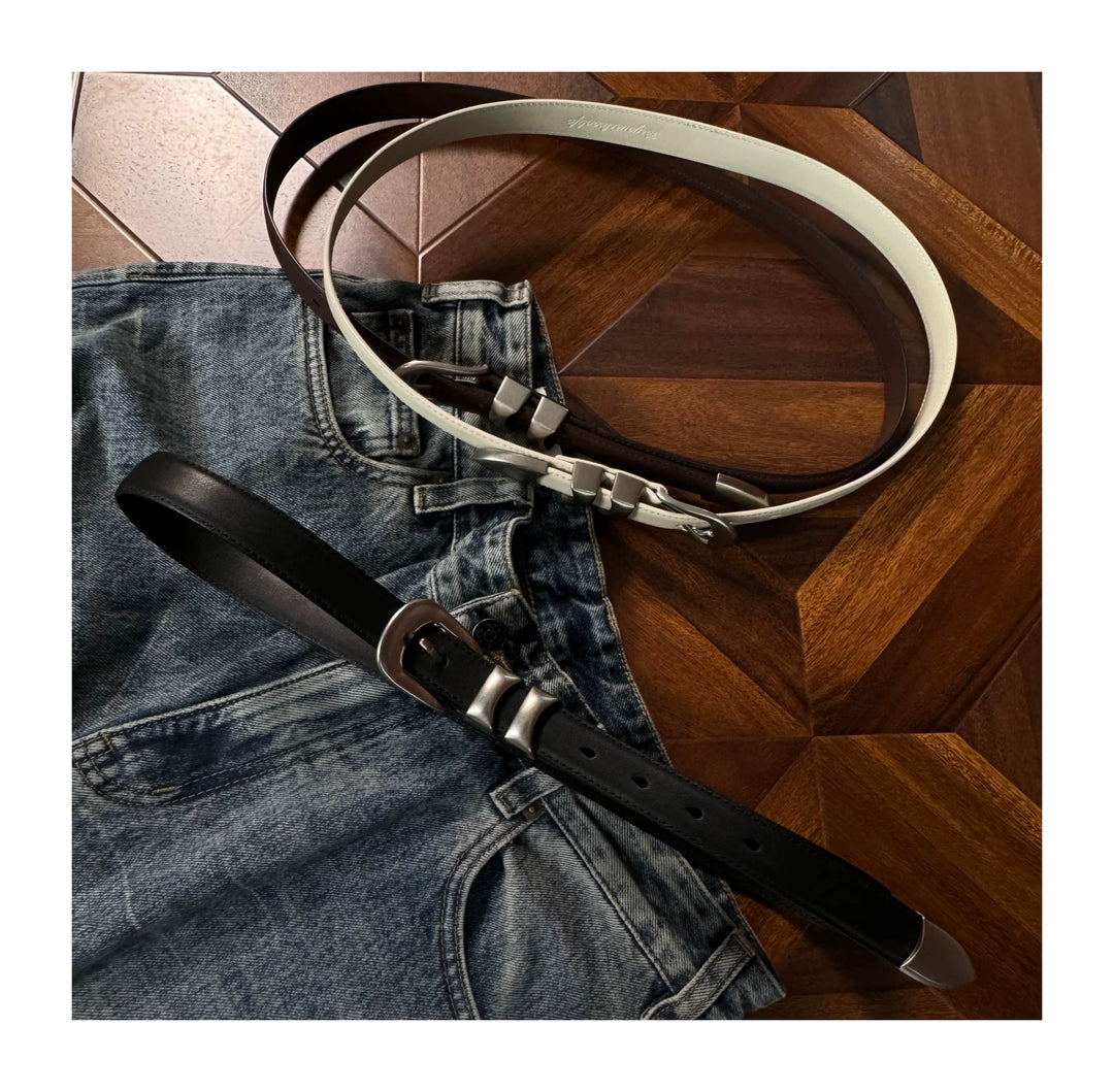 Dual Essence Calfskin Belt