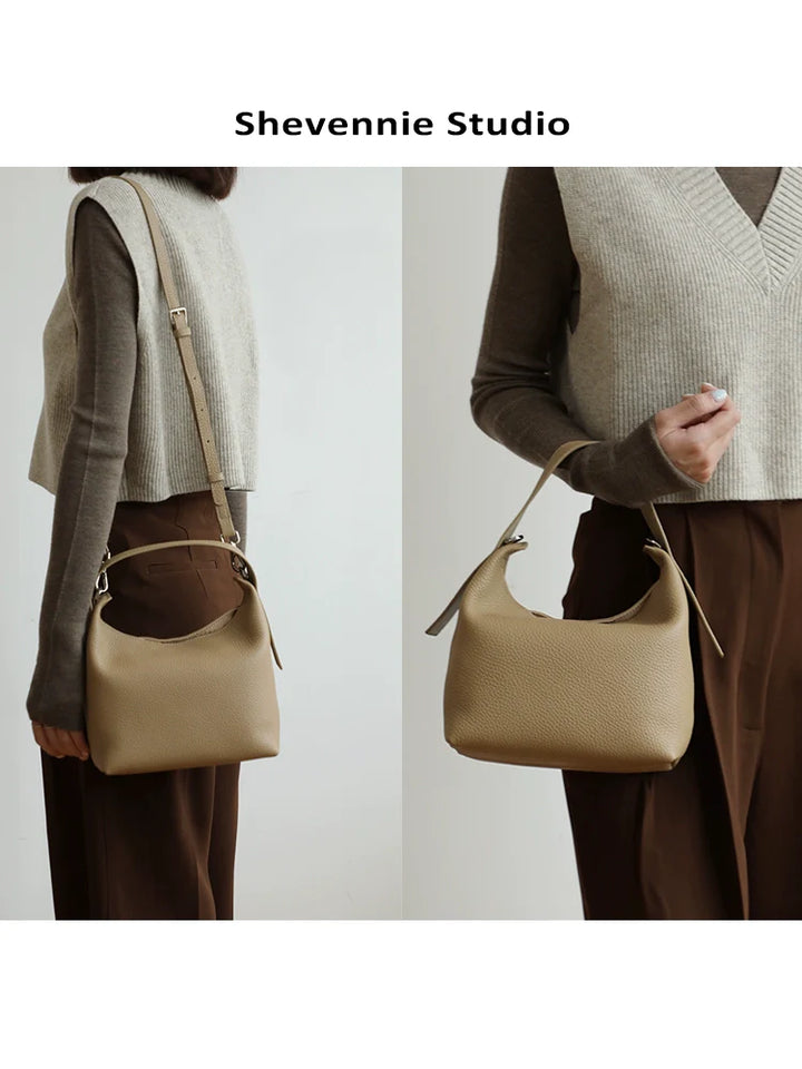 Leather Commuter Tote