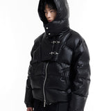 Metallic Winter Down Jacket Warm Windproof and Stylish