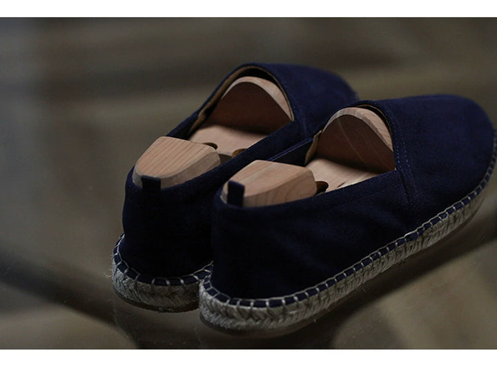 Yizhi Suede Fisherman Loafers