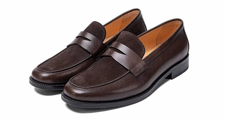 Yizhi Patchwork Loafers