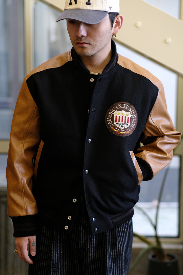 Embroidered Baseball Jacket