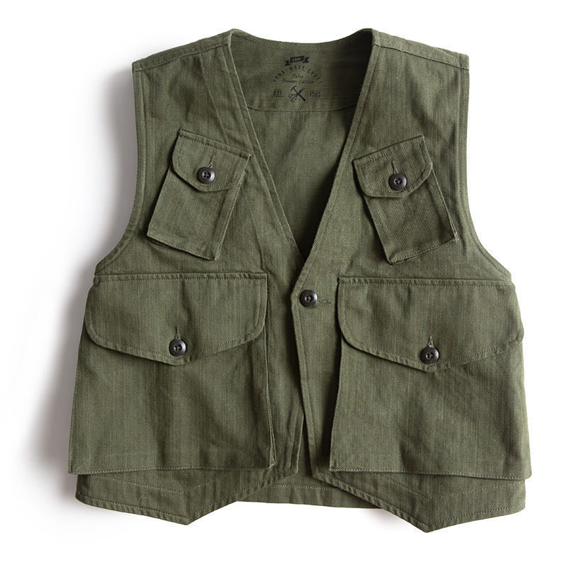 Khaki Paratrooper Vest