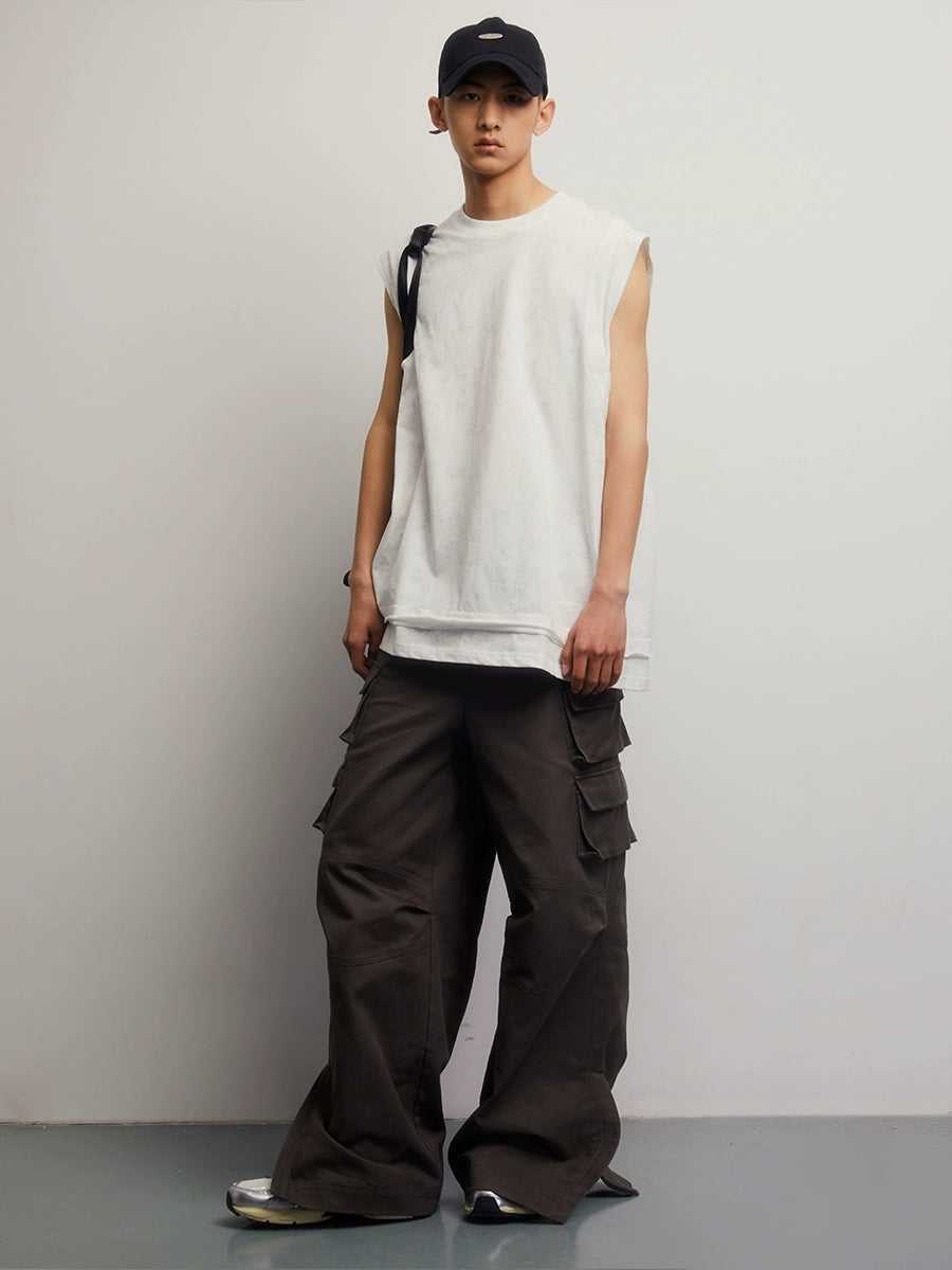 Dark Grey Cargo Pants