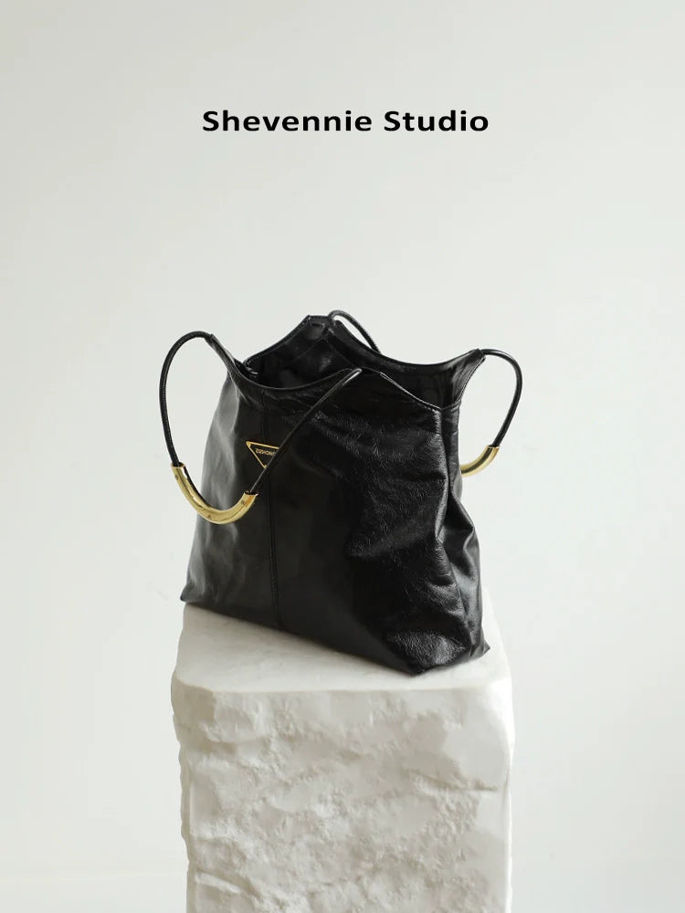 Elegant Waxed Tote