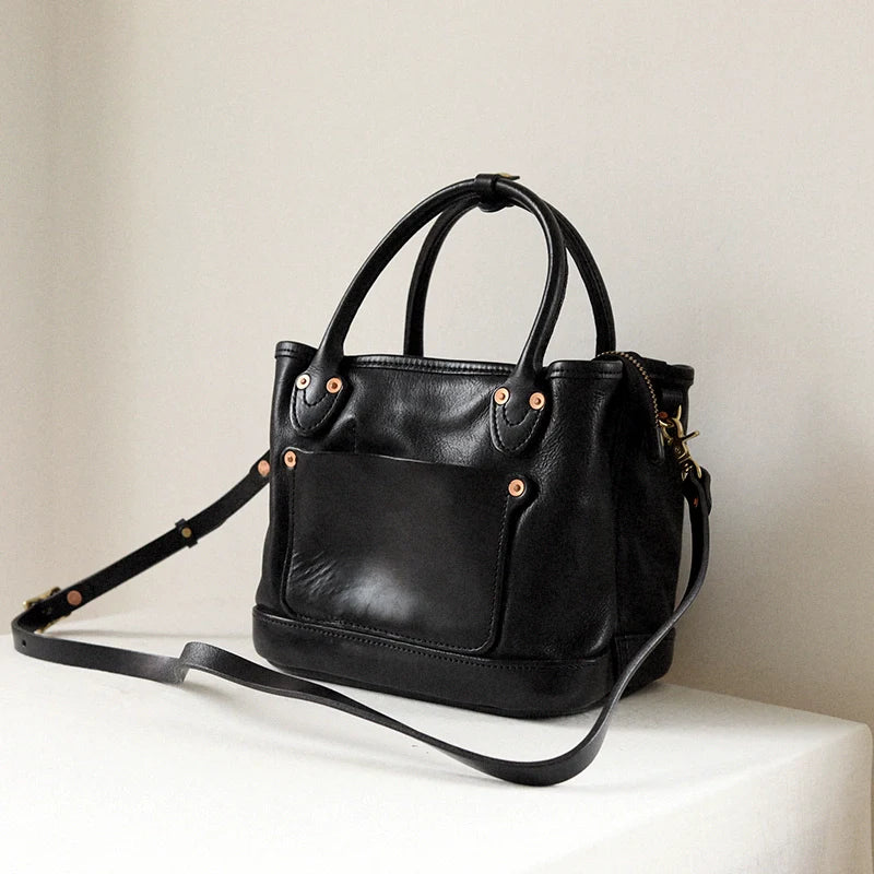 Leather Commuter Bag