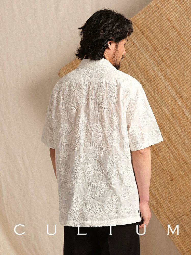 Italian Cuban Collar Shirt