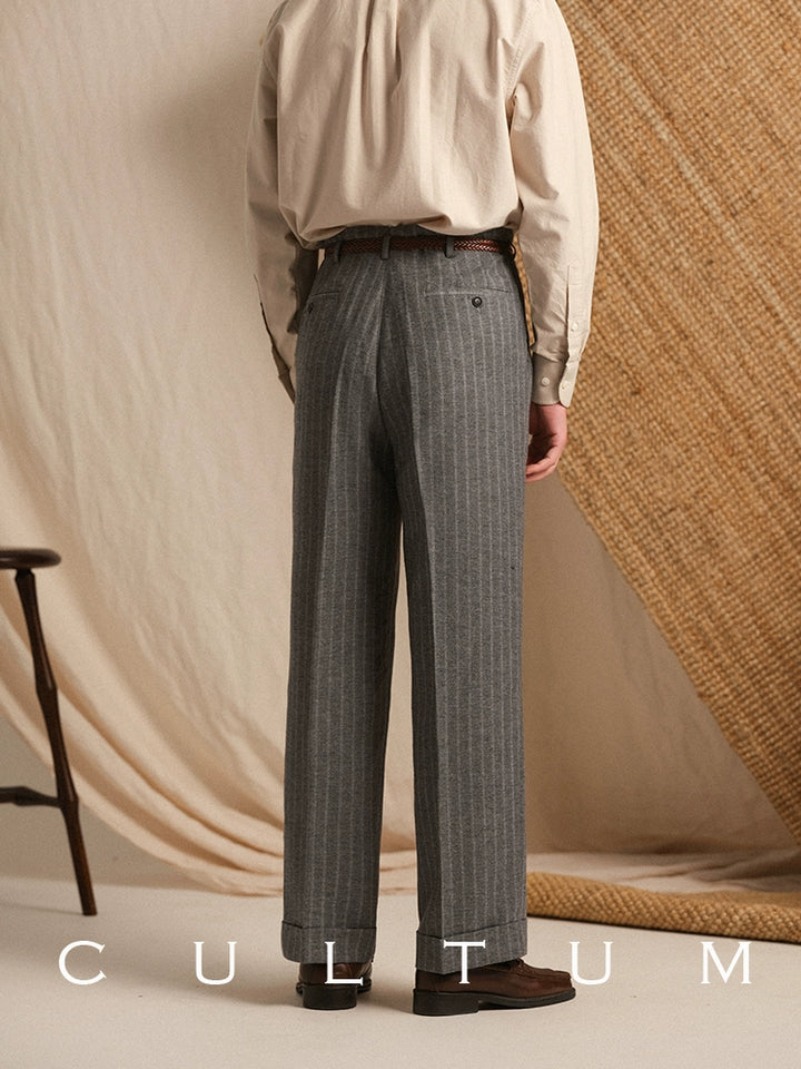 Breathable Wool Trousers