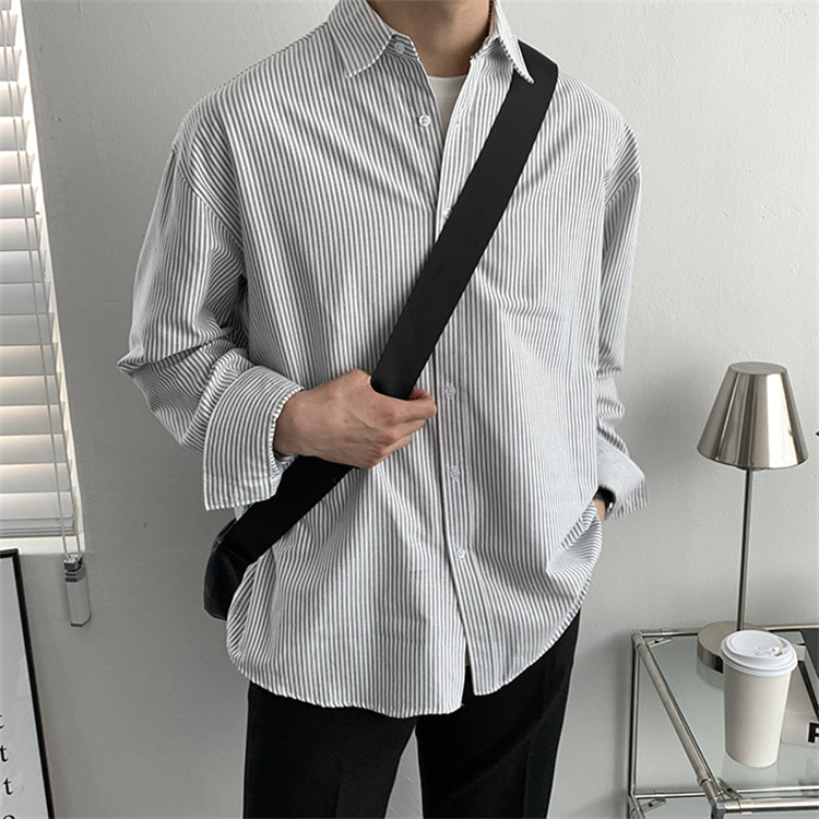 Pinstripe Oxford Shirt