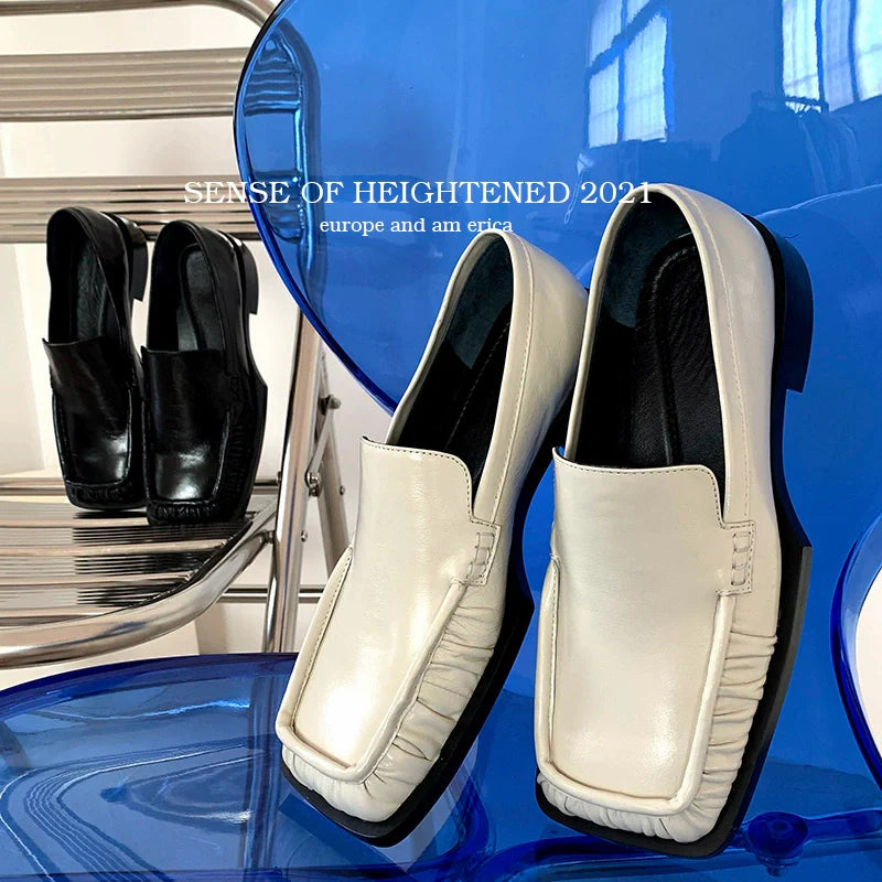 Sleek Woven Loafers