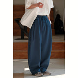 Knitted Drawstring Casual Pants for Men and Women