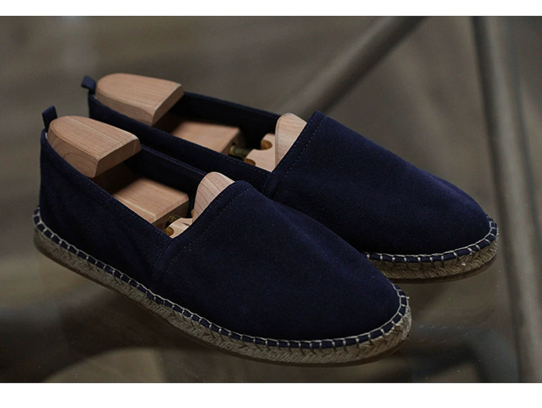 Yizhi Suede Fisherman Loafers