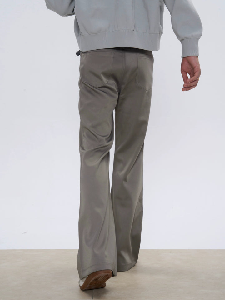 Slim Bootcut Commuter Trousers