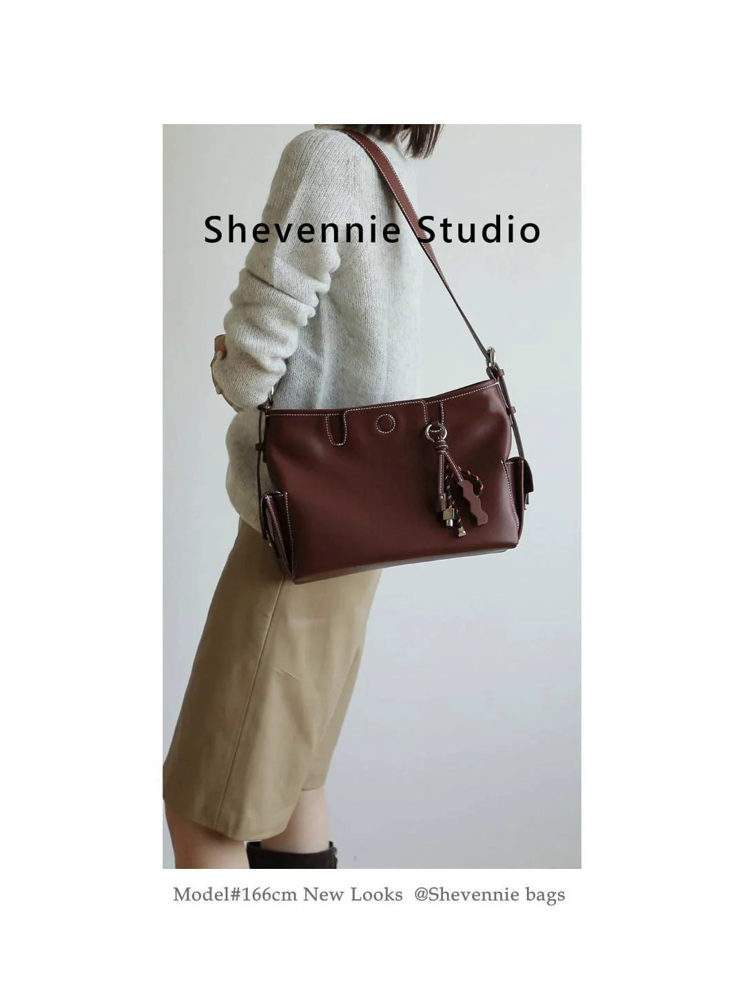 Leather Shoulder Tote