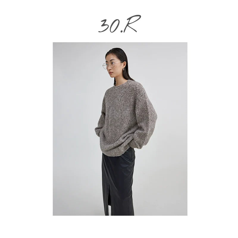 Yak Wool Round Neck Sweater