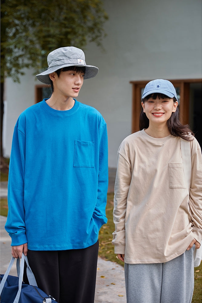 Long-Sleeve Cotton Tee