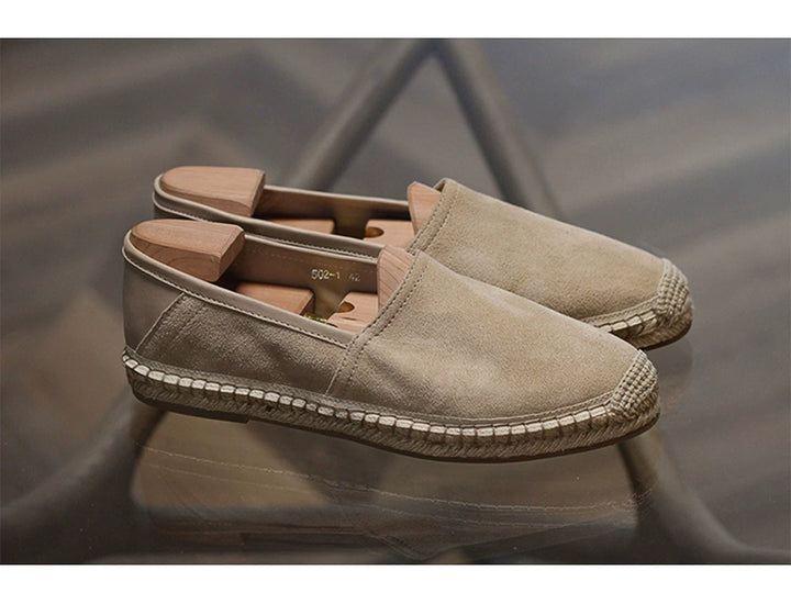 Yizhi Suede Fisherman Loafers