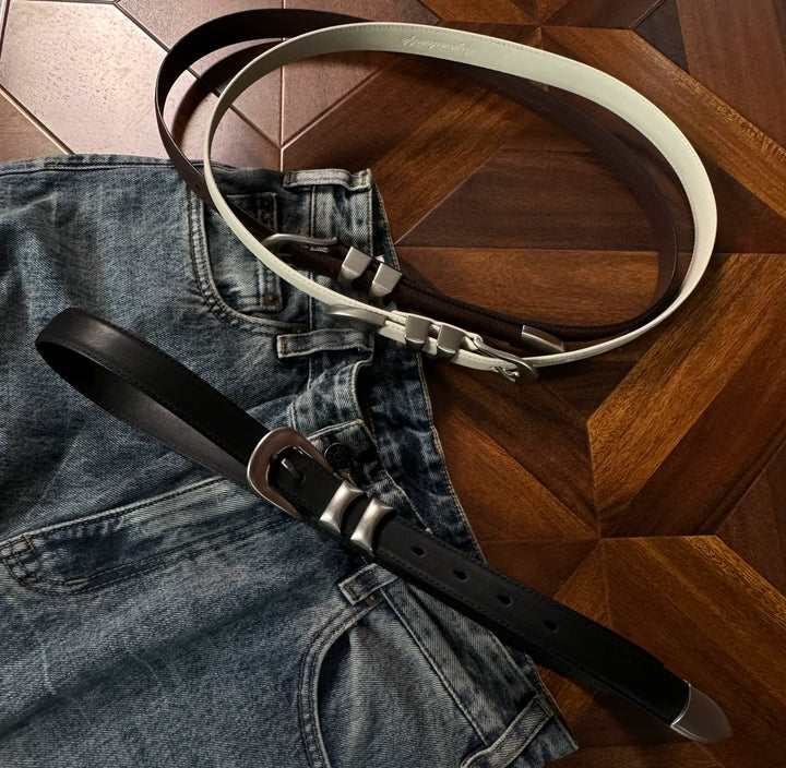 Dual Essence Calfskin Belt