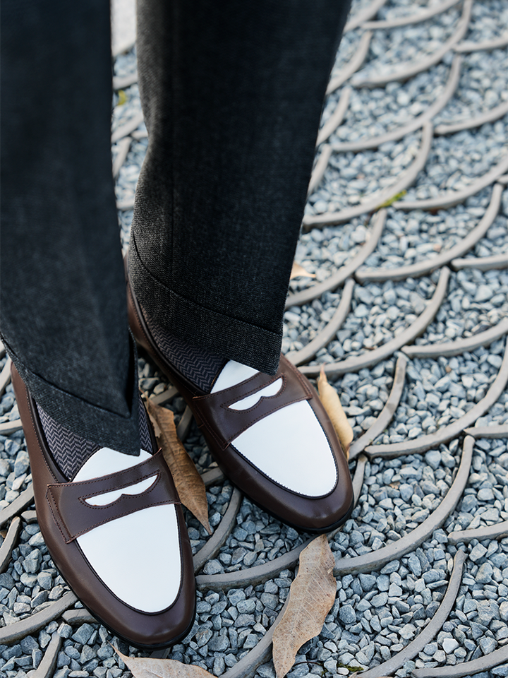 Yizhi Color-Block Loafers