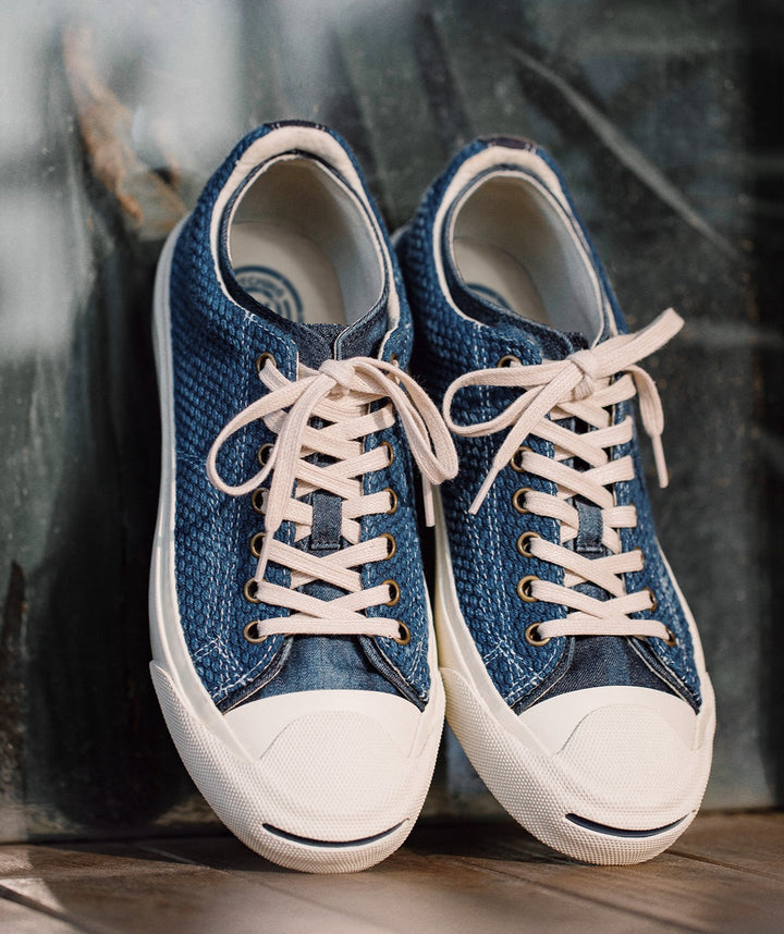 Washed Denim Canvas Shoes