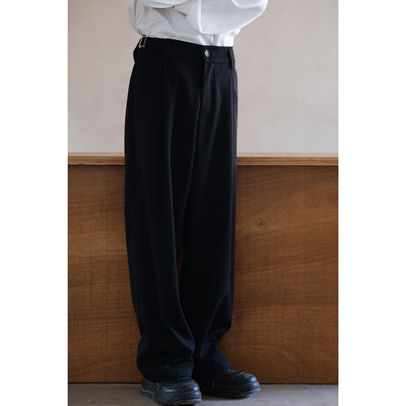 Wide-Leg Pants Suit