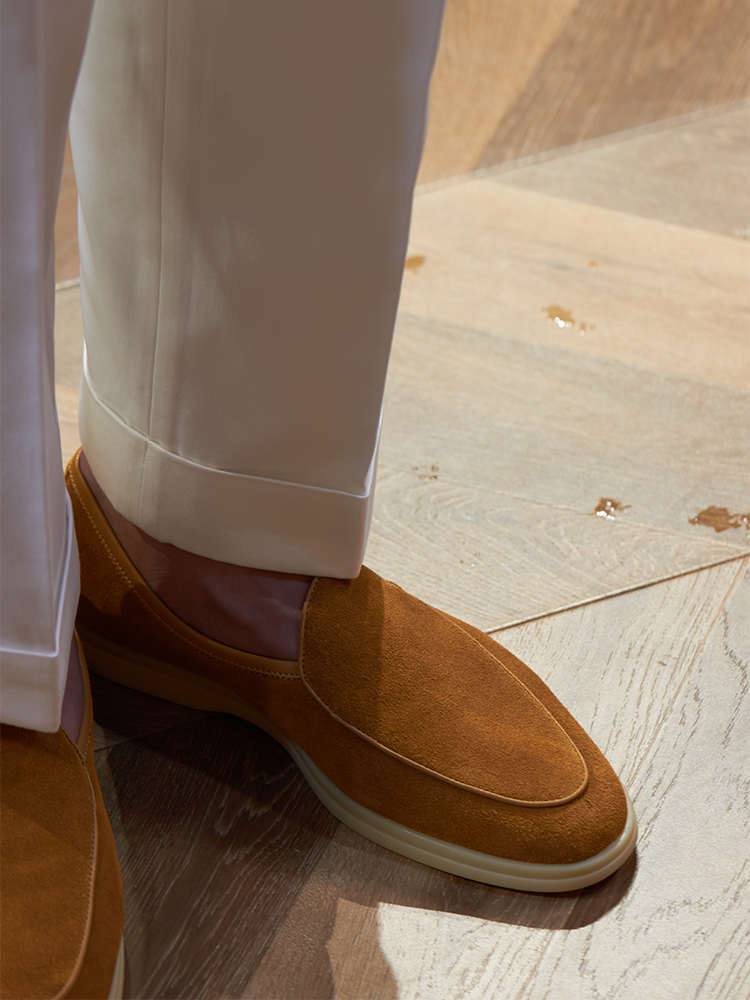 Yizhi Deerskin Loafers