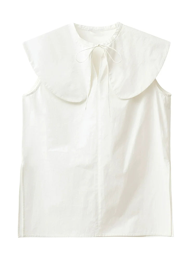 Cotton Doll Collar Shirt