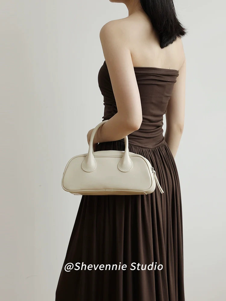 Soft Luxe Leather Shoulder Bag