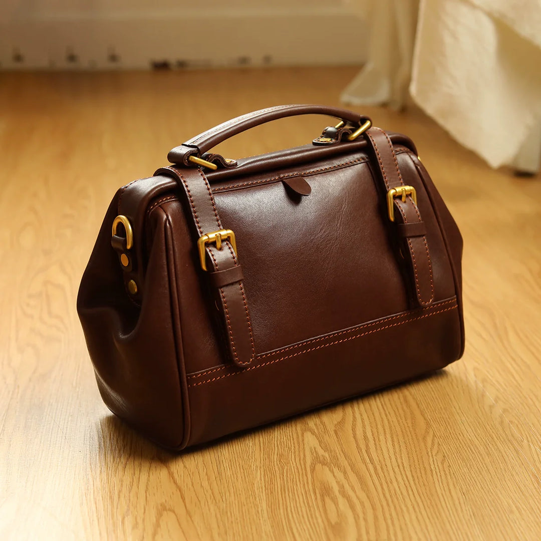 Leather Doctor Shoulder Bag