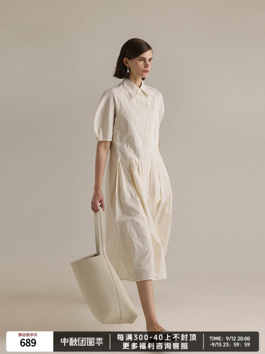 Cotton Midi Dress