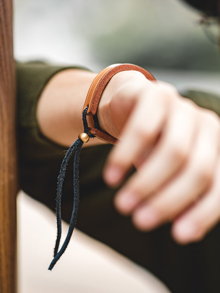 Tanned Leather Bracelet