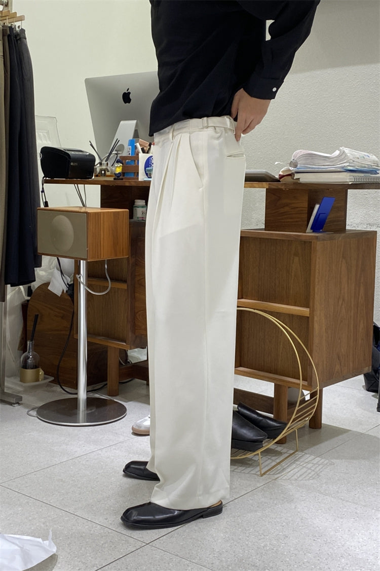 Adjustable Drape Trousers