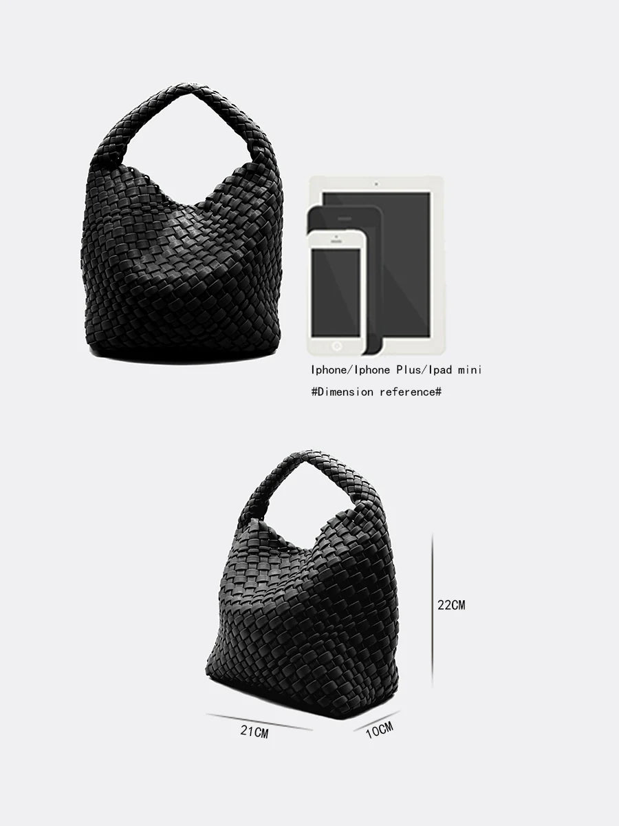 Woven Bucket Bag