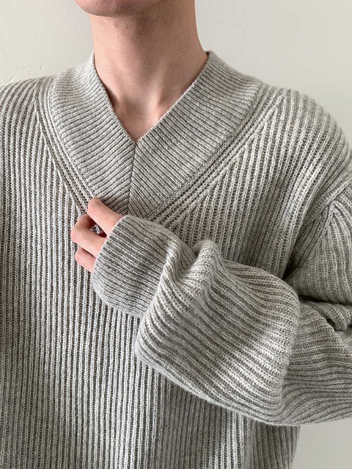 V-Neck Wool Sweater