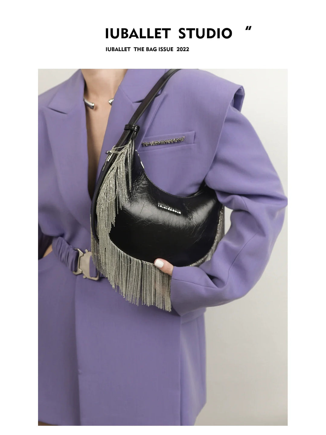 Saddle Tassel Crossbody