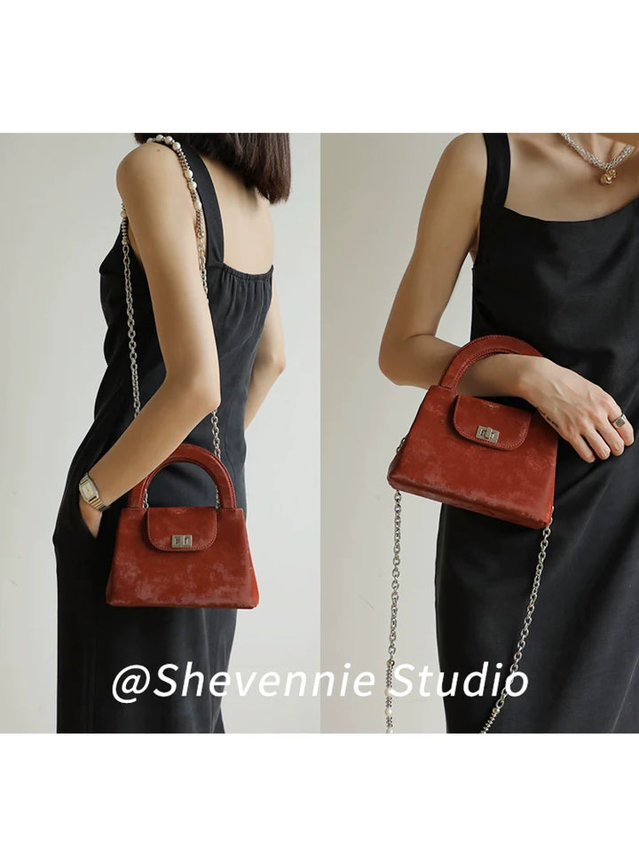 Silk Leather Crossbody