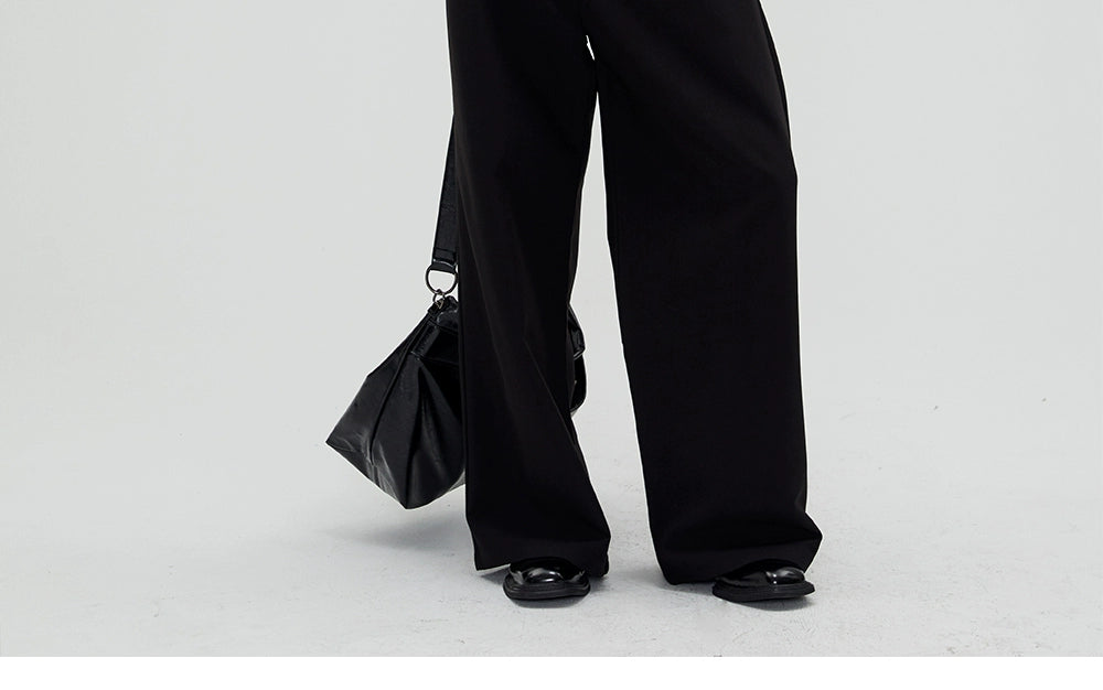 Unisex 24 New Vintage Loose-Fit High-Waisted Wide-Leg Flare Lantern Pants