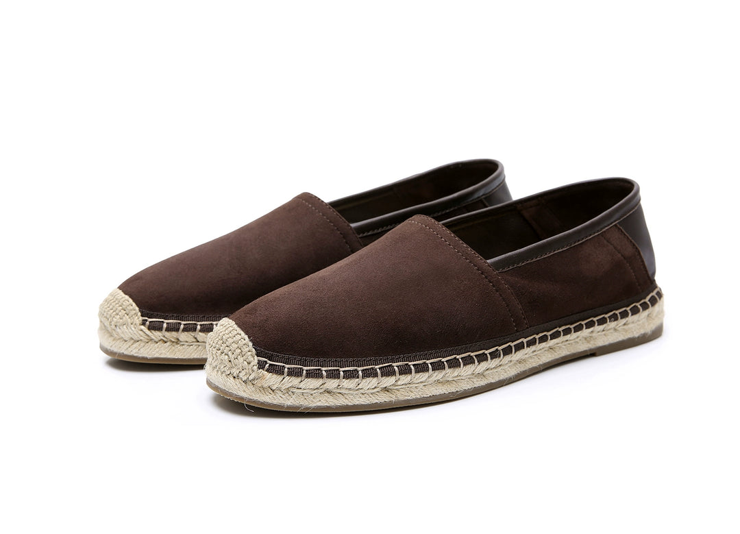 Yizhi Suede Fisherman Loafers