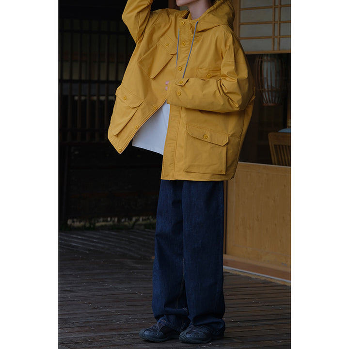 Hooded Multi-Pocket Jacket