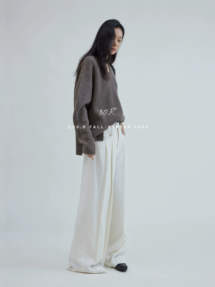 Wool Scimitar Pants